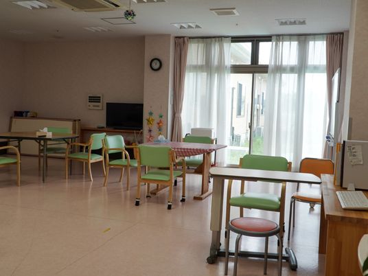 共有スペースの日当たり良好