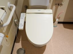 清潔感あるトイレ設備