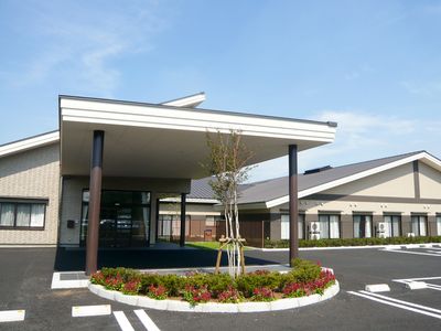 平屋建物の外観