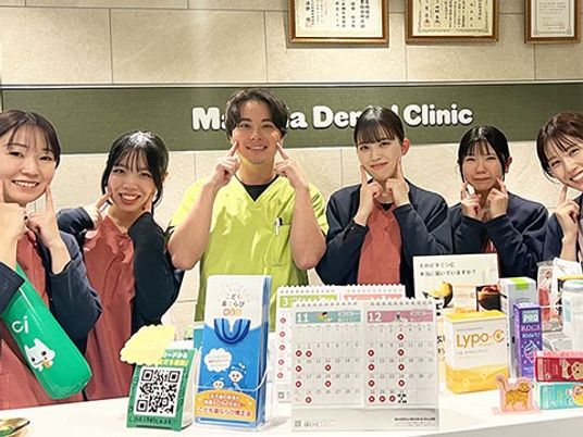 スタッフ集合の受付  