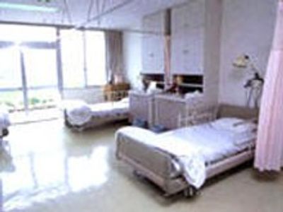 日差しの入る居室