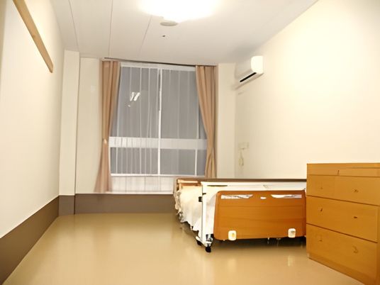 ベッドのある居室