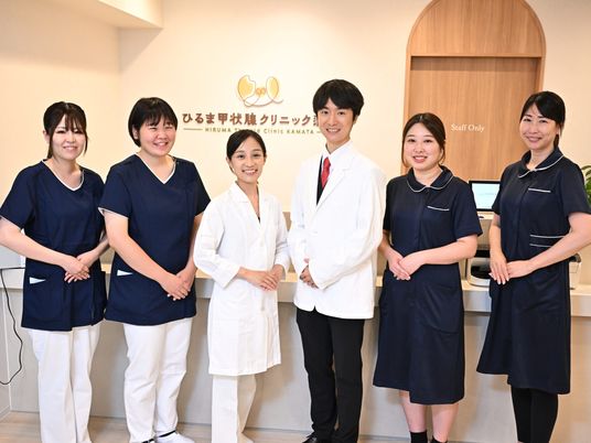 スタッフ集合の受付  