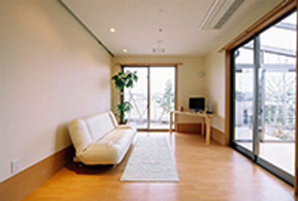 明るい空間の居室