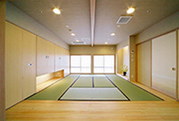 和室の広い空間  