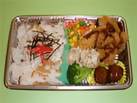 栄養満点の昼食メニュー