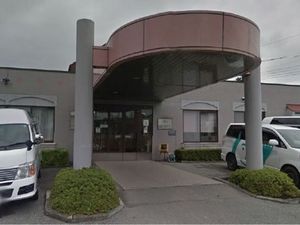 施設の正面玄関  