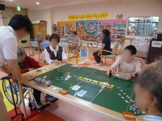 多世代が交流する共有スペース