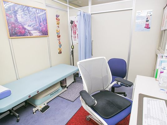 機能訓練室の一角  