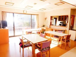 明るい食堂  