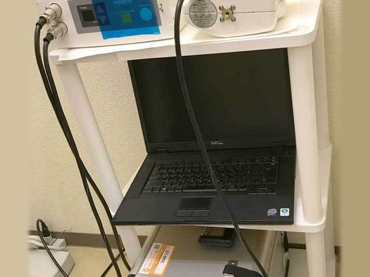 機器が置かれた機能訓練室  
