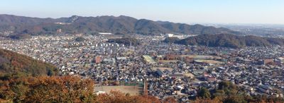 広がる街並みの風景