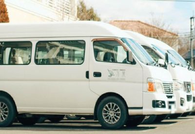 送迎車の外観