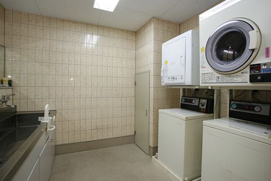 洗濯設備が整った部屋