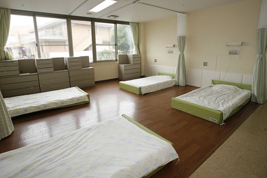 自然光に満ちた居室