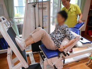 訓練中の様子