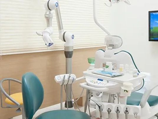 機能訓練室の治療機器  