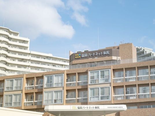 病院の外観です  