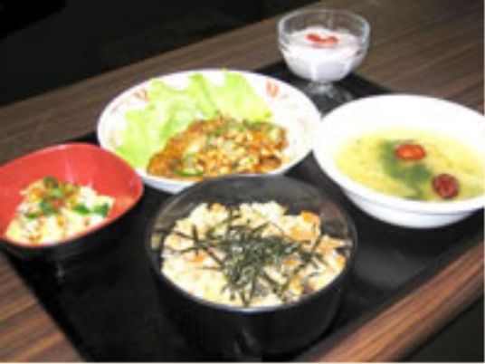 和食ならではの健康的な食事