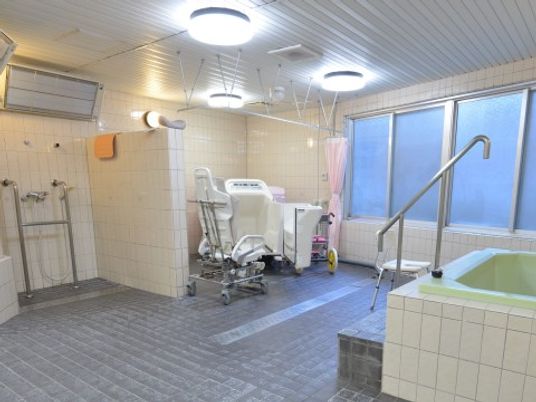 清潔な浴室の設備