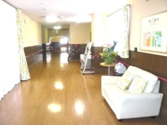 落ち着いた廊下