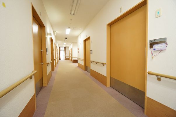 清潔な廊下の様子