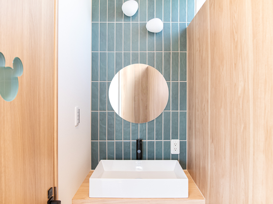 洗面台のある空間  