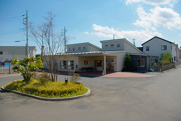 短期入所生活介護事業所まろにえ四季の里の外観