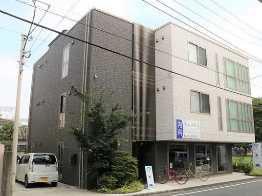 外観の建物前景  