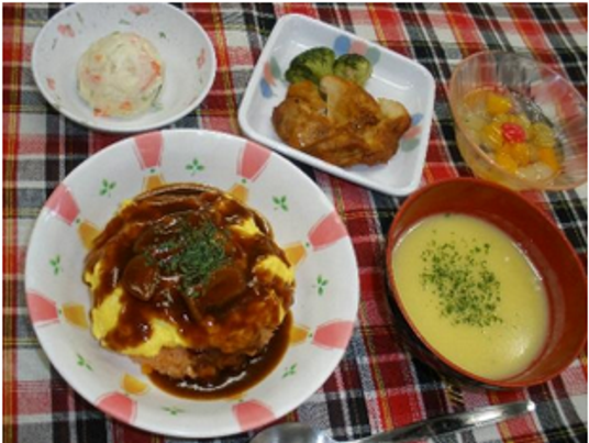 手作り料理の風景