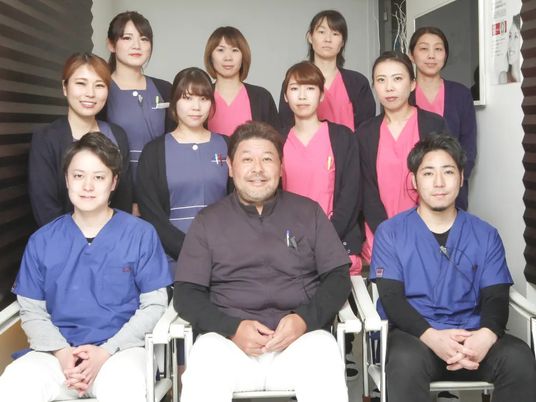 介護スタッフの集合  