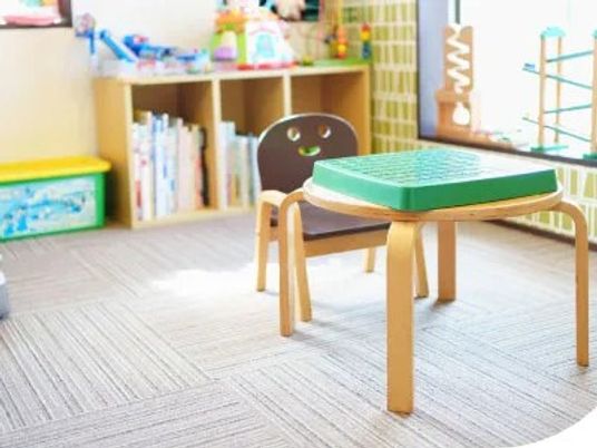 遊び場のような多目的室  