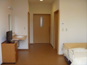 居心地の良い居室の一角