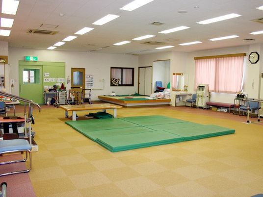 広い訓練室  