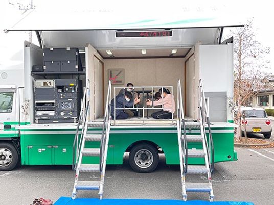 移動音楽車両の外観  