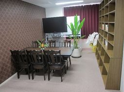 快適な共用ラウンジ