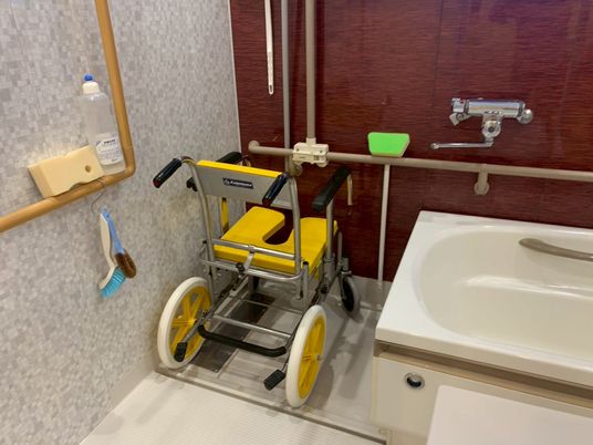 福祉用具付きの浴室