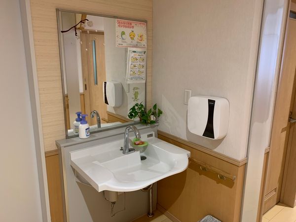 清潔感のある洗面台