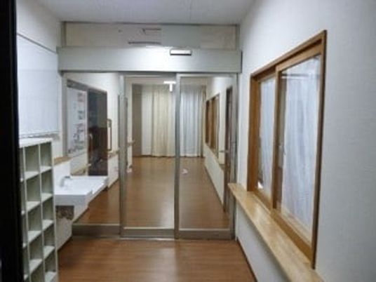 明るい廊下