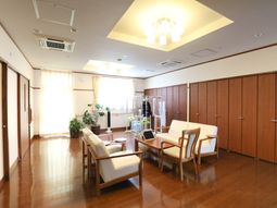 リビングスペースと植物