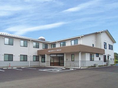 広々とした外観