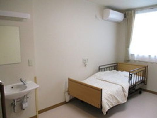 すっきりした居室  