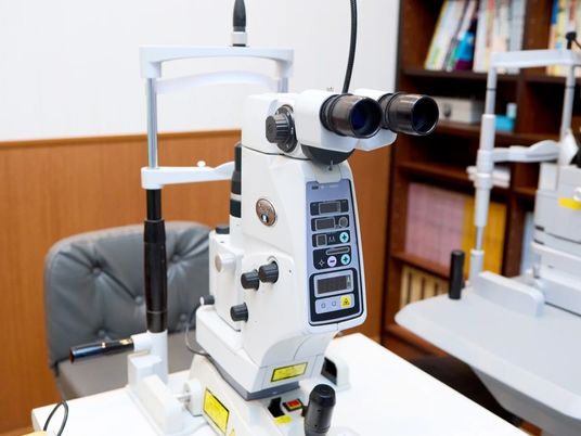 機能訓練室の検査機器  