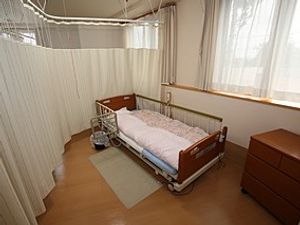 居室のベッド  