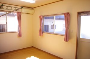 明るい空間の居室