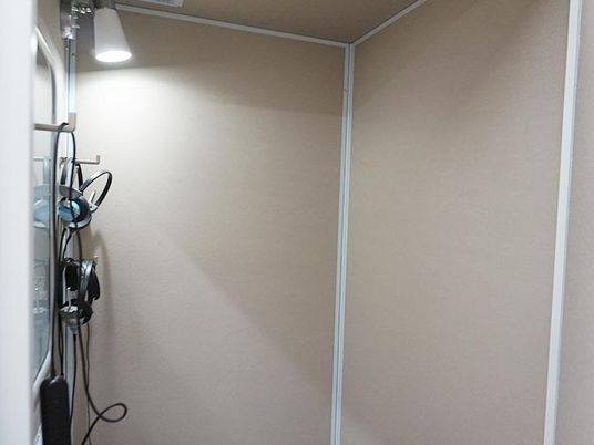 機能訓練室の壁面  