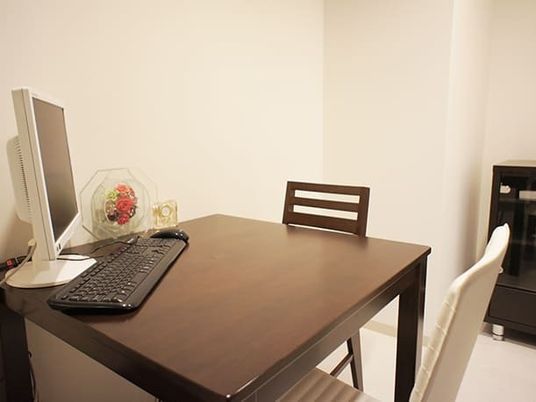 書斎風の部屋  