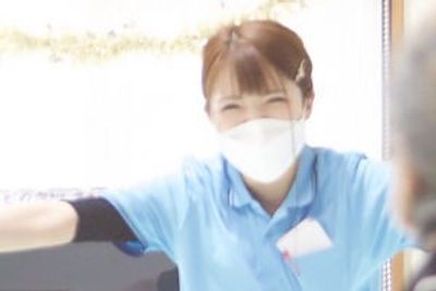 ケアスタッフの笑顔