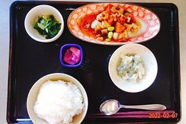 手作りの温かい料理