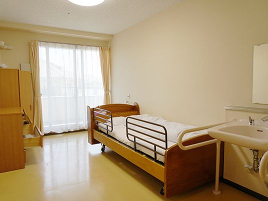 自然光が入る居室